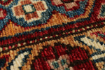 10x14 Blue and Multicolor Kazak Tribal Rug