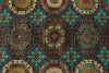 10x13 Turquoıse and Multicolor Turkish Tribal Rug
