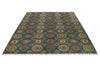 10x13 Turquoıse and Multicolor Turkish Tribal Rug