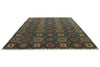 10x13 Turquoıse and Multicolor Turkish Tribal Rug