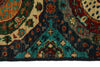 10x13 Turquoıse and Multicolor Turkish Tribal Rug