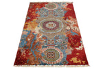 3x5 Multicolor Turkish Tribal Rug