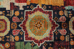 3x10 Navy and Multicolor Anatolian Traditional Runner