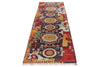 3x10 Navy and Multicolor Anatolian Traditional Runner