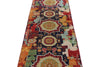 3x10 Navy and Multicolor Anatolian Traditional Runner