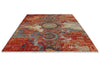 9x12 Red and Multicolor Anatolian Traditional Rug