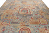 10x13 Gray and Multicolor Anatolian Traditional Rug