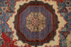 6x9 Red and Blue Anatolian Traditional Rug