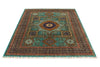 5x7 Turquoıse and Light Brown Anatolian Traditional Rug