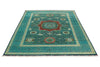 6x8 Green and MulticolorAnatolian Traditional Rug