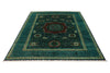 6x8 Green and MulticolorAnatolian Traditional Rug