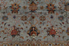 8x10 Gray and Multicolor Turkish Tribal Rug