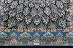 3x9 Navy and Light Blue Turkish Antep Runner