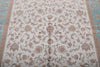 5x8 Ivory and Blue Turkish Antep Rug
