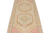 3x9 Rose and Multicolor Turkish Oushak Runner