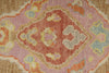 3x8 Camel and Pink Turkish Oushak Runner