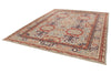 9x12 Light Gray and Multicolor Kazak Tribal Rug