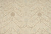 6x9 Brown and Ivory Turkish Oushak Rug