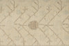 6x9 Brown and Ivory Turkish Oushak Rug