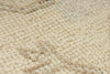 6x9 Brown and Ivory Turkish Oushak Rug