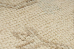 6x9 Brown and Ivory Turkish Oushak Rug