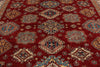 12x15 Red and Ivory Kazak Tribal Rug