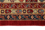 12x15 Red and Ivory Kazak Tribal Rug