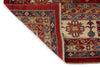 12x15 Red and Ivory Kazak Tribal Rug