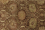 10x15 Brown and Ivory Turkish Oushak Rug