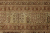 10x15 Brown and Ivory Turkish Oushak Rug