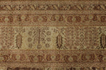 10x15 Brown and Ivory Turkish Oushak Rug