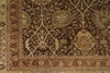 10x15 Brown and Ivory Turkish Oushak Rug
