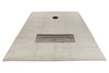 9x13 Ivory and Brown Modern Contemporary Rug