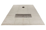 9x13 Ivory and Brown Modern Contemporary Rug
