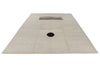 9x13 Ivory and Brown Modern Contemporary Rug