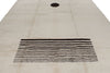 9x13 Ivory and Brown Modern Contemporary Rug
