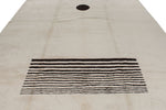 9x13 Ivory and Brown Modern Contemporary Rug
