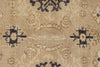 6x10 Ivory and Beige Turkish Anatolian Rug