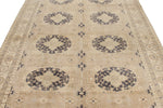 6x10 Ivory and Beige Turkish Anatolian Rug