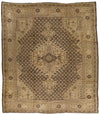 10x12 Brown Turkish Oushak Rug