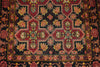 4x13 Charcoal and Multicolor Persian Runner