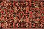 3x10 Brown and Ivory Persian Runner