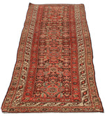 3x10 Brown and Ivory Persian Runner