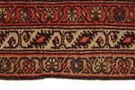 3x10 Brown and Ivory Persian Runner
