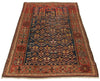 2x6 Blue and Rust Kazak Tribal Runner