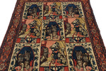 5x6 Multicolor Turkish Persian Rug