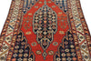 4x6 Red and Ivory Turkish Persian Rug