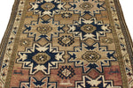 4x6 Multicolor Kazak Tribal Rug