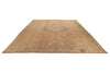 11x13 Rust and Gray Turkish Oushak Rug