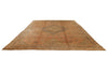 11x13 Rust and Gray Turkish Oushak Rug